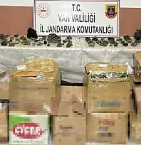 Van'da bin 410 adet epidotlu kuvars taşı ele geçirildi