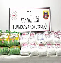 Van'da çok sayıda kaçak eşya ve gıda ele geçirildi