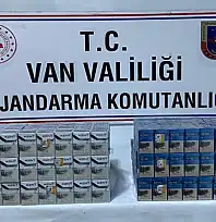Van'da gümrük kaçağı sigara ve malzeme ele geçirildi