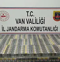 Van'da kaçak sigara ele geçirildi