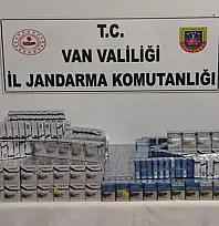 Van'da kaçak sigara ele geçirildi