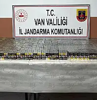 Van'da kaçak sigara ele geçirildi