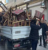 Van'da kaldırım işgaline geçit yok
