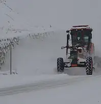 Van'da kardan dolayı kapanan 287 yoldan 89'u açıldı