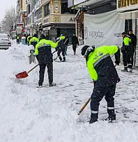Van'da karla mücadele çalışmaları sürüyor