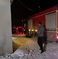 Van'da korkutan yangın