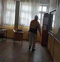 Van'da okullarda ilaçlama çalışması