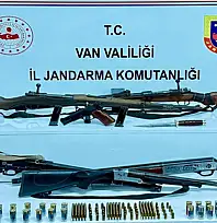 Van'da silah ele geçirildi