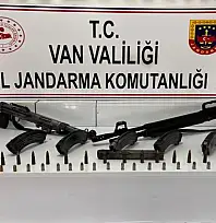 Van'da silah ve mühimmat ele geçirildi