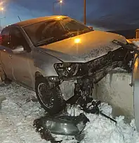 Van'da trafik kazası