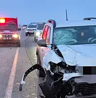 Van'da trafik kazası