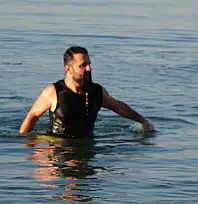 Van Gölü'nde eksi 9 derecede yüzme mesaisi