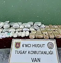 Van hudut hattında uyuşturucu ele geçirildi