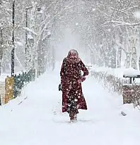 Van için kuvvetli kar yağışı ve fırtına uyarısı!