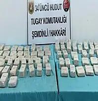 Van ve Hakkari'de uyuşturucu ele geçirildi