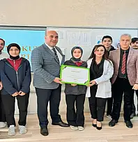 Vanlı öğrencilerin projesi birincilik ödülü aldı
