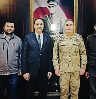 Vansesi Gazetesi'nden Tuğgeneral Avkıran'a ziyaret