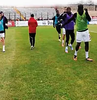 Vanspor, Çorumspor maçının hazırlıklarını sürdürüyor