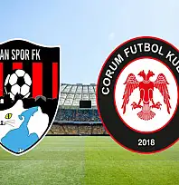 Vanspor, Çorumspor maçının ilk onbirleri belli oldu