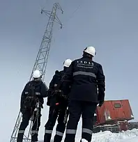 VEDAŞ'tan 2 bin rakımda dondurucu mesai