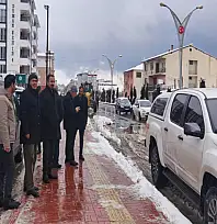 Yoğun kar yağışı sonrası Erciş Belediyesi teyakkuzda