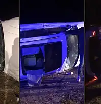 Yüksekova'da trafik kaza: 5 yaralı