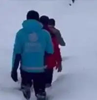 Zorlu kış şartlarında UMKE'den hayat kurtaran müdahale