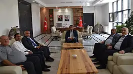 Güngöralp'ten Kaymakam Gilan'a ziyaret