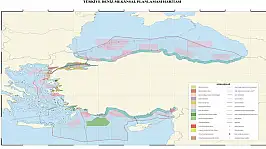 Türkiye'nin yeni Deniz Koruma Alanları ulusal Deniz Planlama Haritasına eklendi