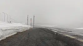Yüksek kesimlerinde kar yağışı etkili oldu