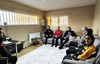 Acil sağlık hizmetleri haftasında 112 çalışanlarına yerinde ziyaret