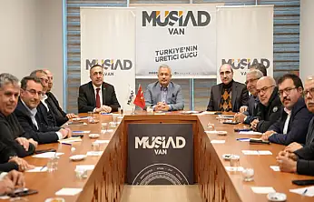 AK Parti'den MÜSİAD ziyaret: Van'ın ekonomisi masaya yatırıldı