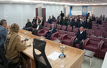 AK Parti Haftalık Yönetim Kurulu toplantısı gerçekleştirildi