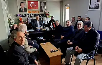 AK Parti Muradiye'de haftalık olağan yönetim kurulu toplantısı yapıldı