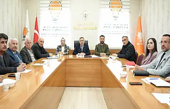 AK Parti yönetimi toplandı