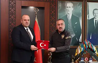 Aksoy'dan İl Emniyet Müdürü Mutlu'ya ziyaret