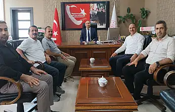 Alhan'dan Deniz'e hayırlı olsun ziyareti