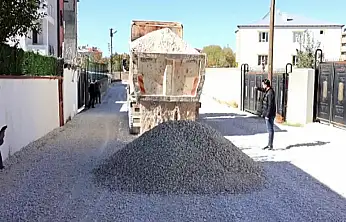 Altıntepe Mahallesi'nde stabilize çalışması