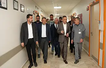 Arvas'tan hastane ziyareti