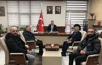 Atletizm camiasından İl Müdürü Tosun'a hayırlı olsun ziyareti