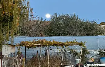 Ayanıs Kalesi'nde gün batımı mest etti