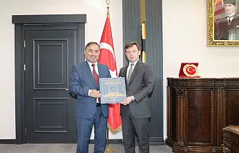 Basın İlan Müdürü'nden Kaymakam Erdoğan'a ziyaret