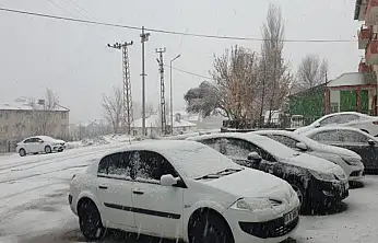 Başkale beyaza büründü