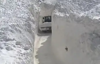 Başkale'de çığ esareti