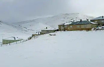 Başkale'de kar yağışı etkili oldu