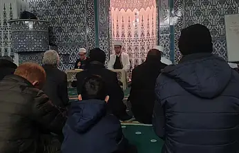 Başkale'de Miraç Kandili dualarla idrak edildi