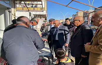 Başkan Güngöralp, Özalp ve Saray esnaflarını ziyaret etti