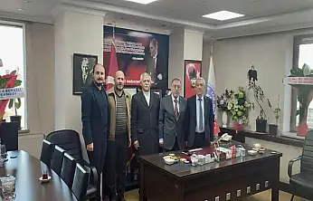 Bedirhanoğlu'ndan Akalın'a hayırlı olsun ziyareti