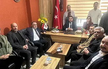 Bedirhanoğlu'ndan Işık'a hayırlı olsun ziyareti