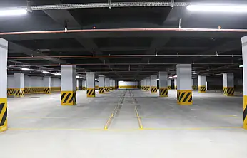 Beşyol Millet Bahçesinin kapalı otoparkı hizmete açıldı